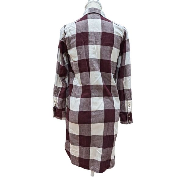 Wilfred Free Women's Plaid Long Sleeve Tunic Size XXS - Picture 3 of 6